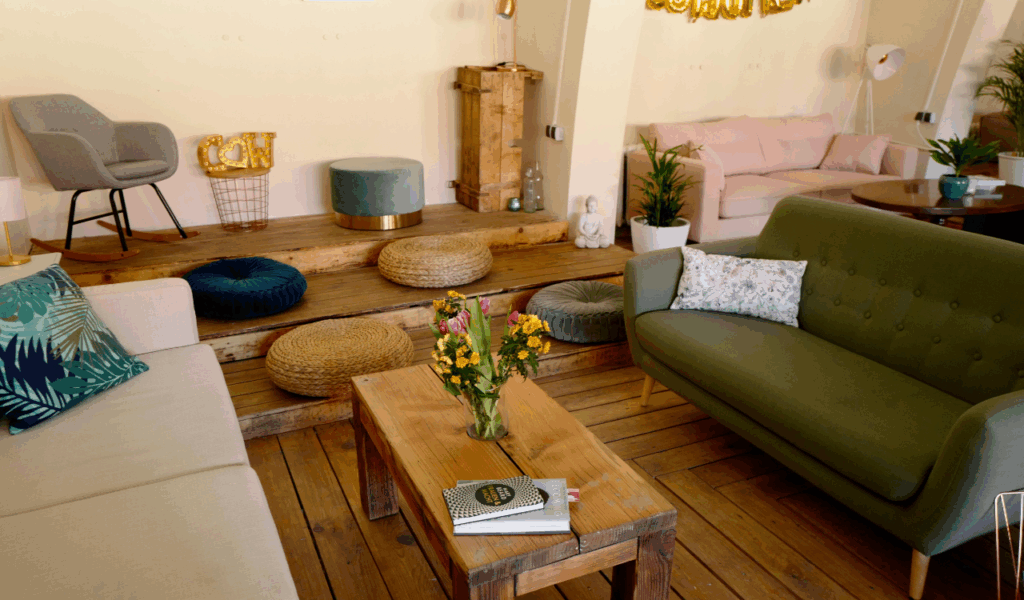 Warm Wood Accents Throughout