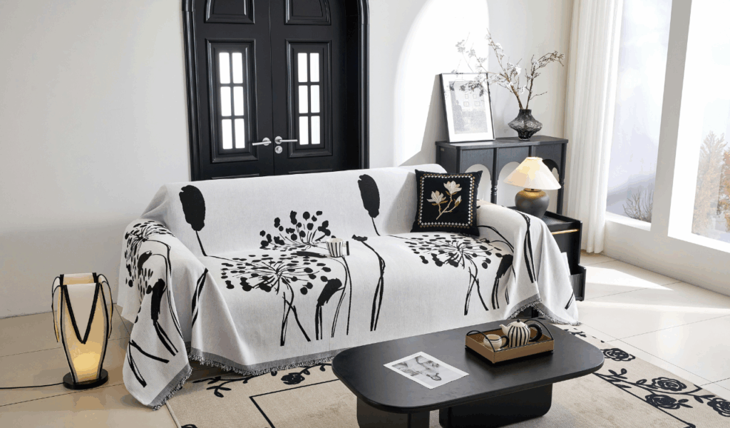 Seasonal furniture slipcovers