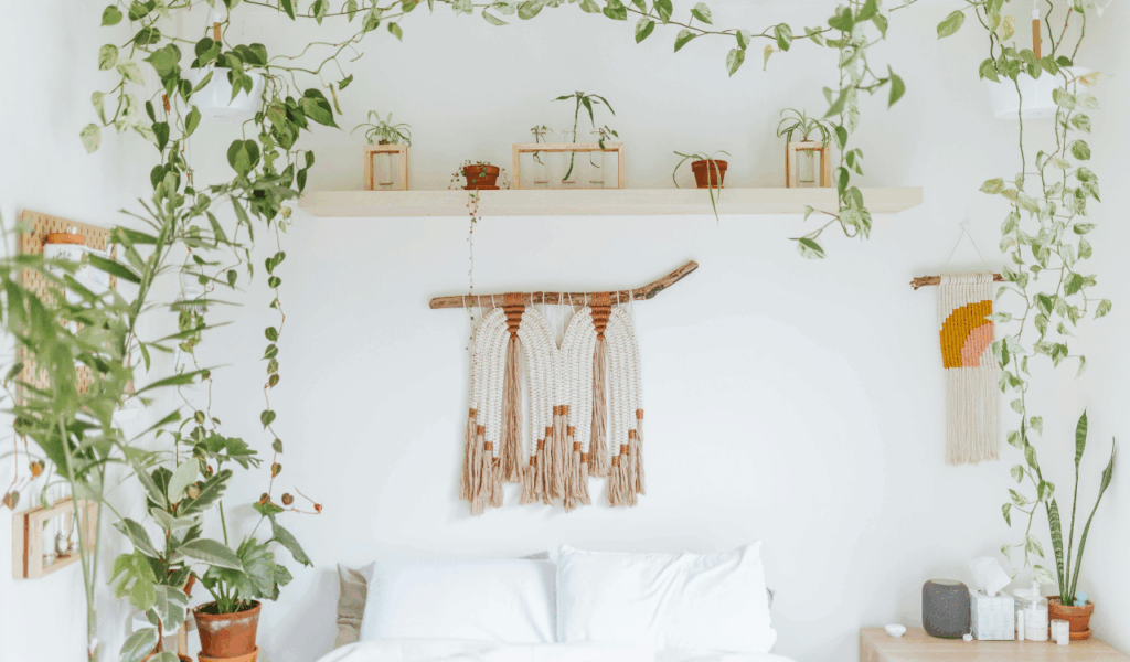 The "Shelf-Style" Flat Macrame Swing
