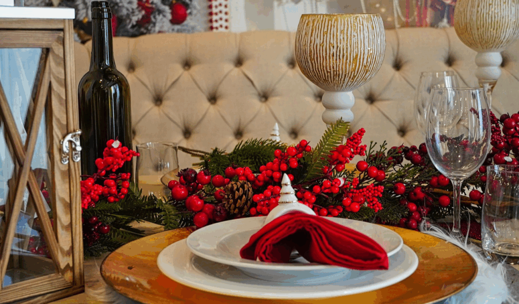 Over Styled Holiday Tables