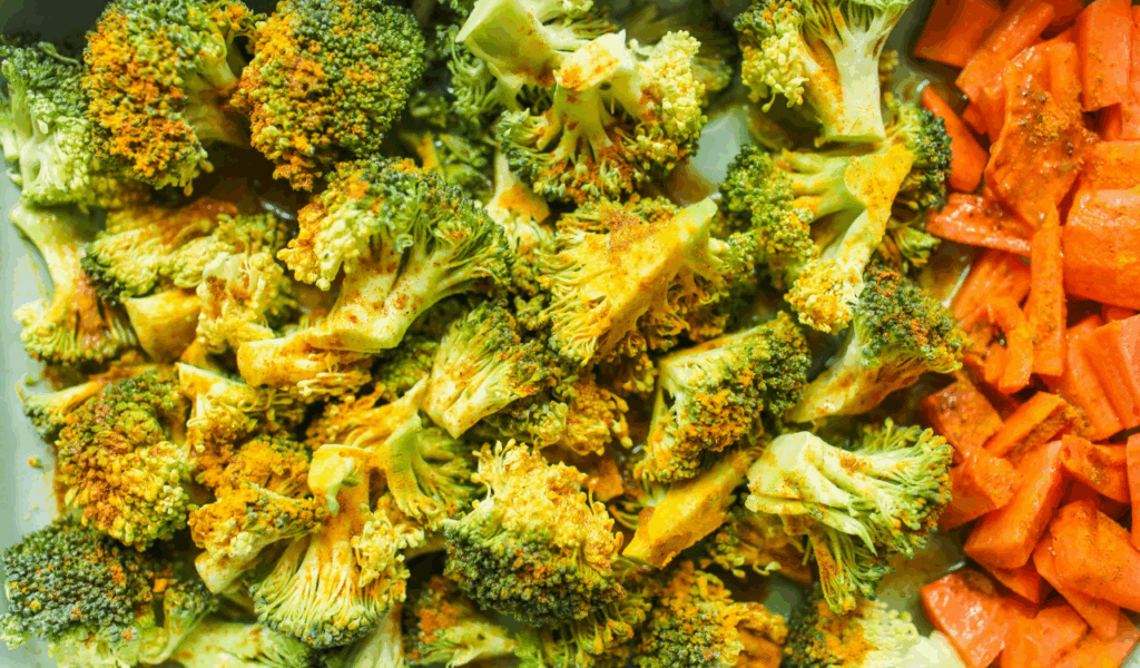 Steamed Vegetables With Salt