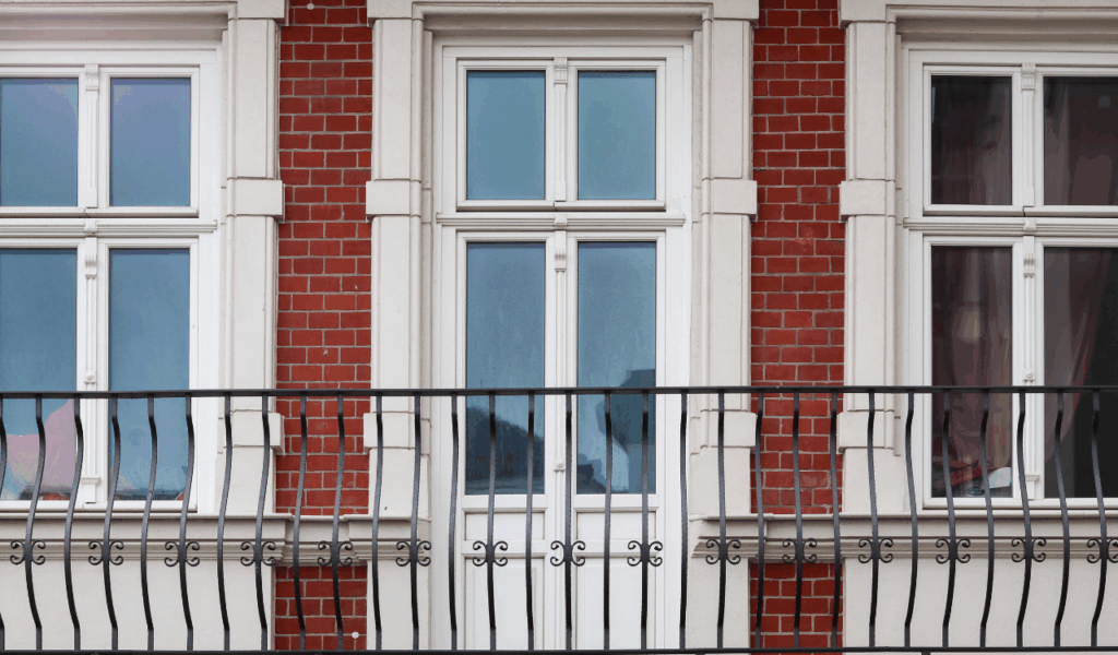 Vintage Conservatory with Iron Detailing