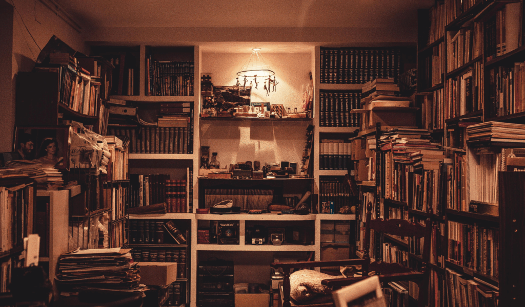 Cozy Library and Reading Nook