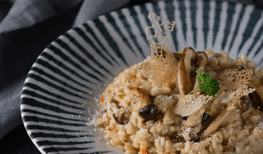 The "Freshly Foraged" Seasonal Mushroom Risotto