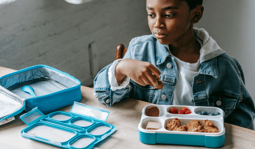 Bento-Style Lunch Boxes with Compartments