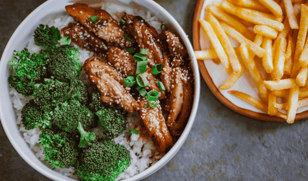 Rice Bowls with Toppings