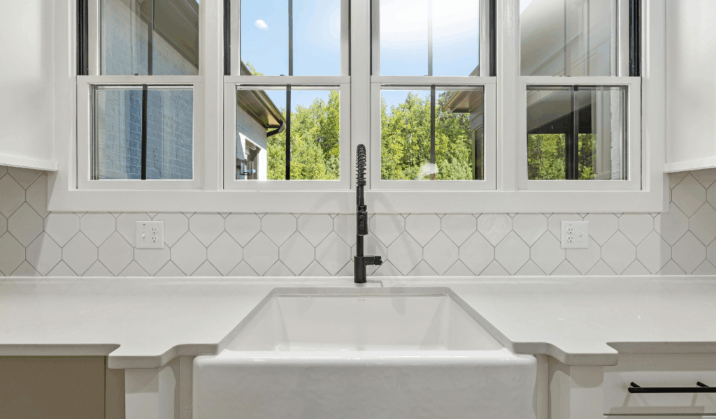 Oversized Utility Sink for Pre-Washing