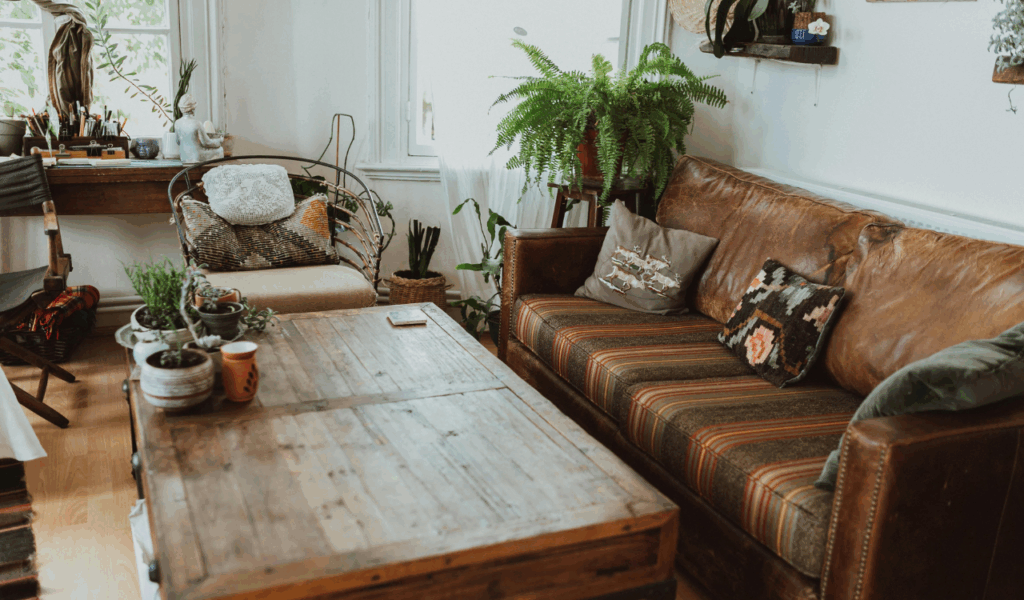 Use Natural Wood Finishes and Furniture