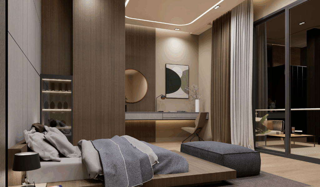 Bedrooms With Large Furniture and Limited Movement