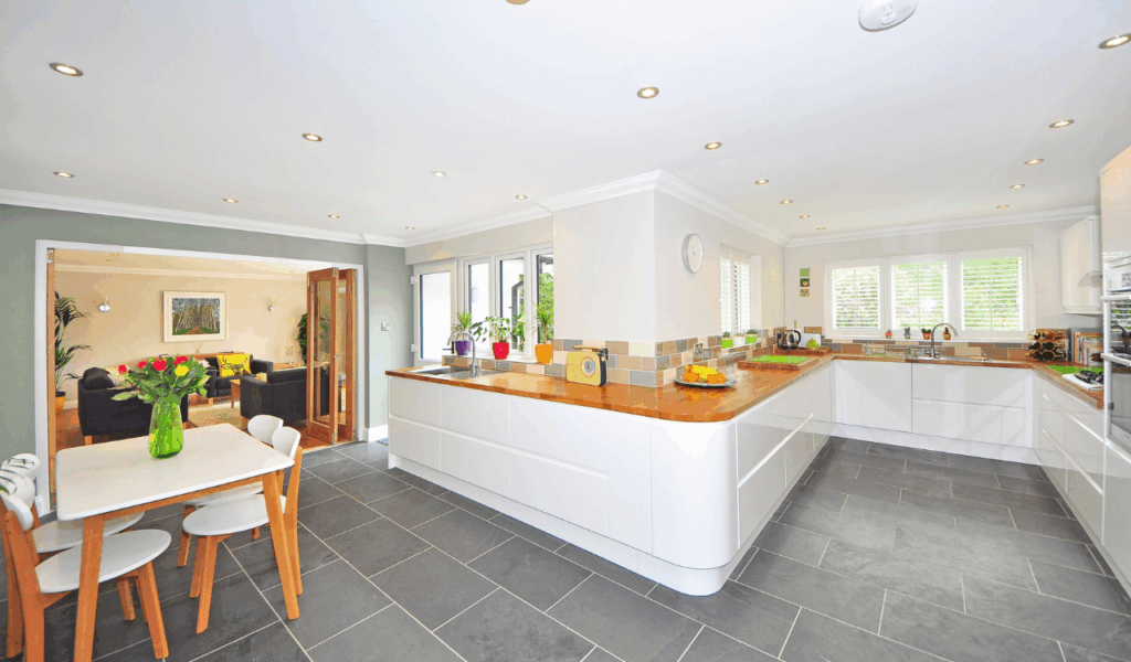 Shiplap Used as a Kitchen Backsplash