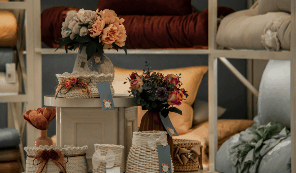 Woven Seagrass Baskets with Liners