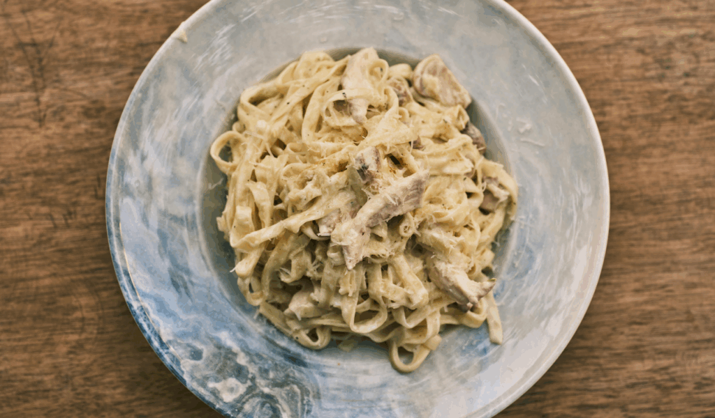 Heavy Alfredo Dishes With No Protein