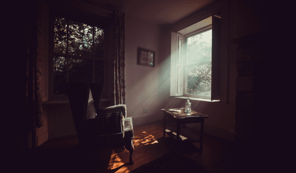 Windowless or Poorly Lit Living Rooms