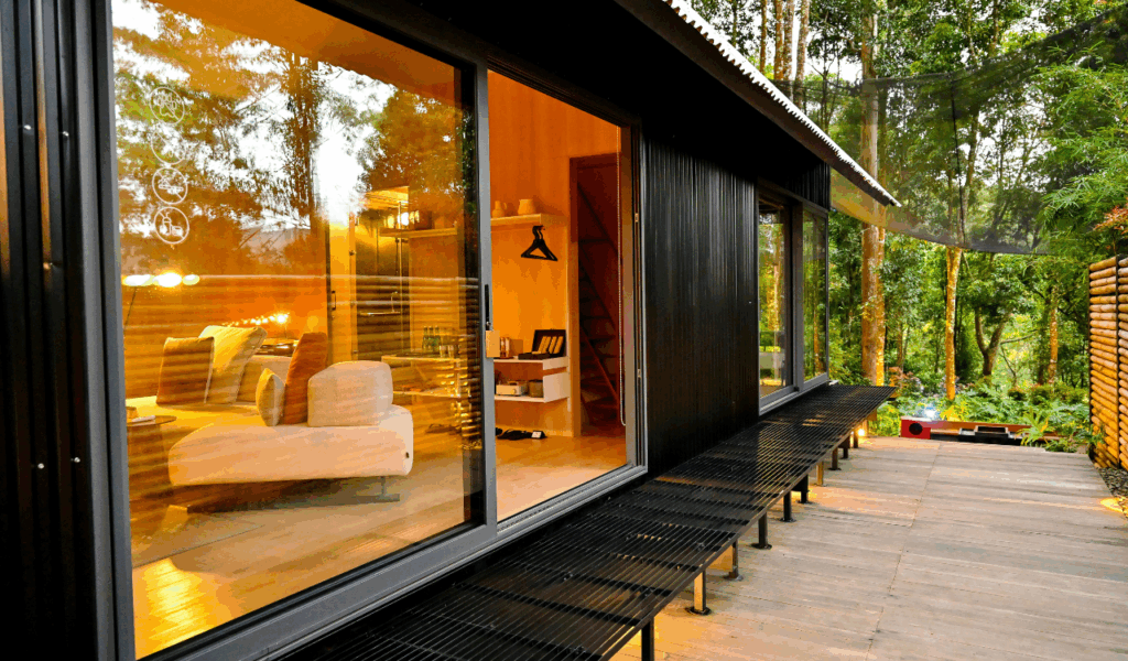 Minimalist Family Cabin