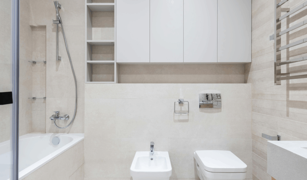 Over-the-Toilet Bathroom Shelving