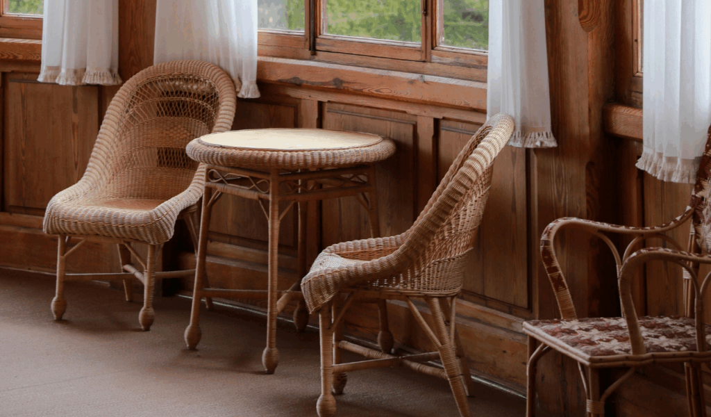 Rattan Furniture Filling Living Areas