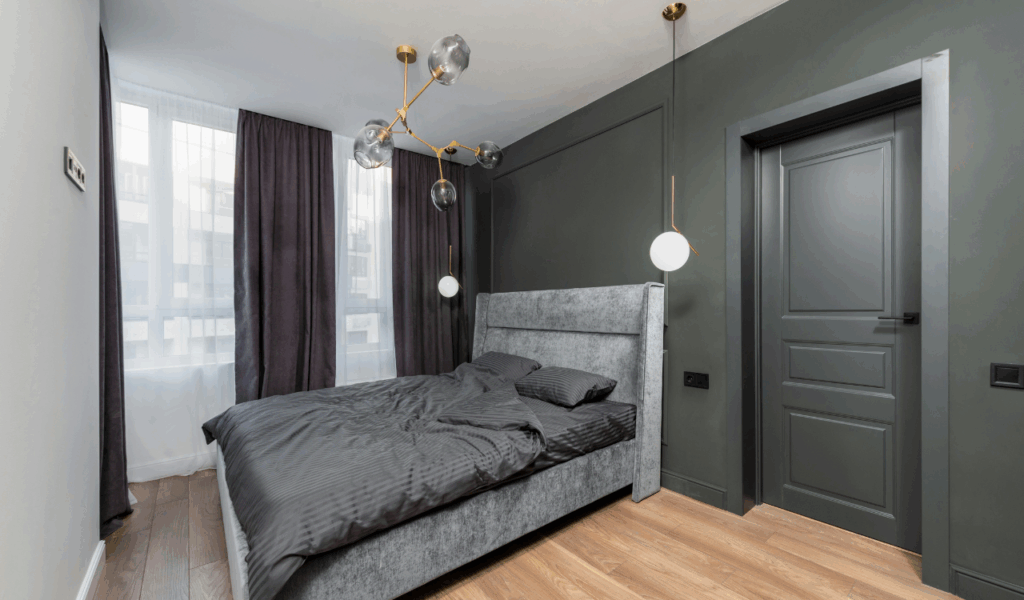 The Dark, Matte-Heavy Bedroom