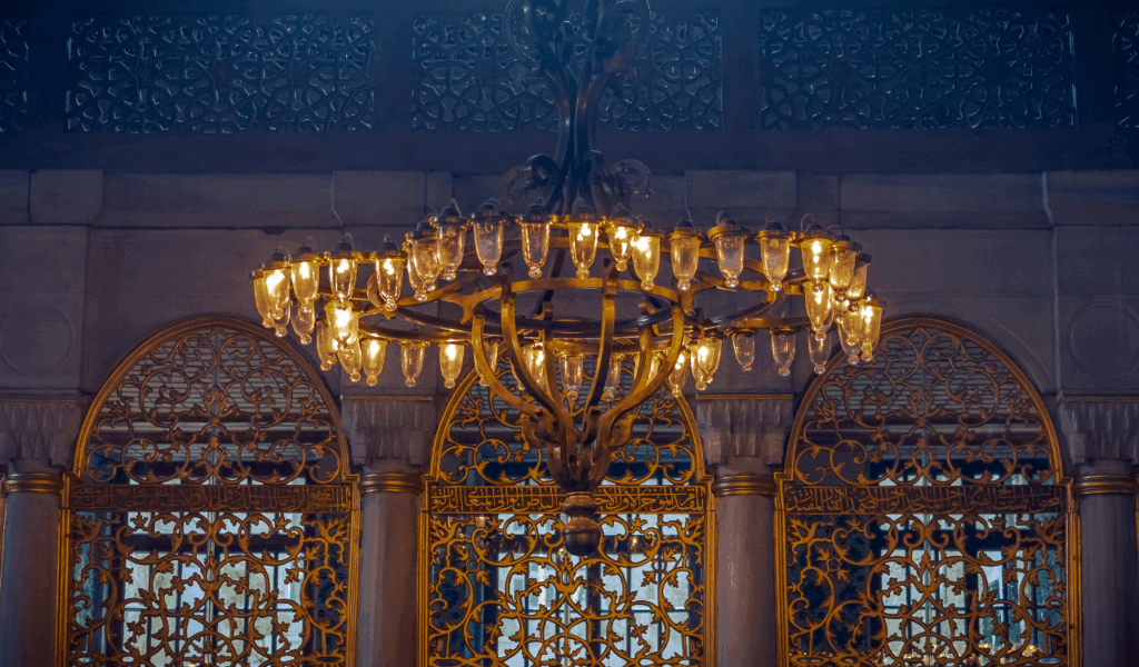 Ornate Multi-Tiered Chandeliers