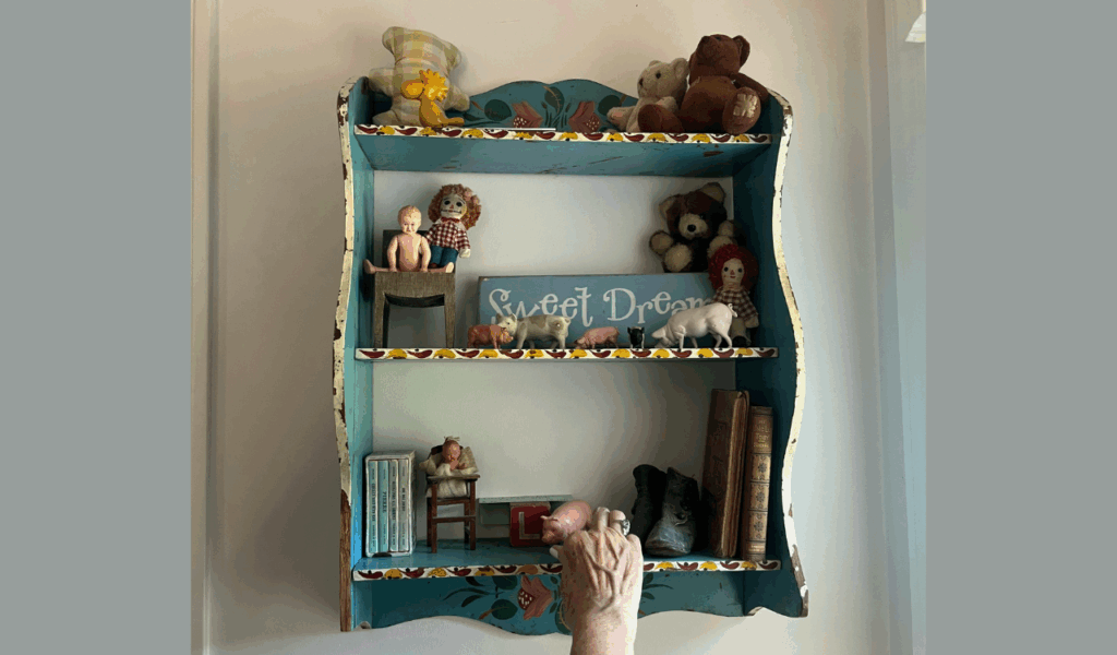 Book Ledges Doubling as Toy Displays