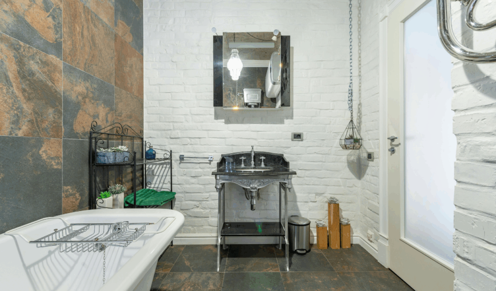 The Mixed Material Cabinet with Cubby Holes