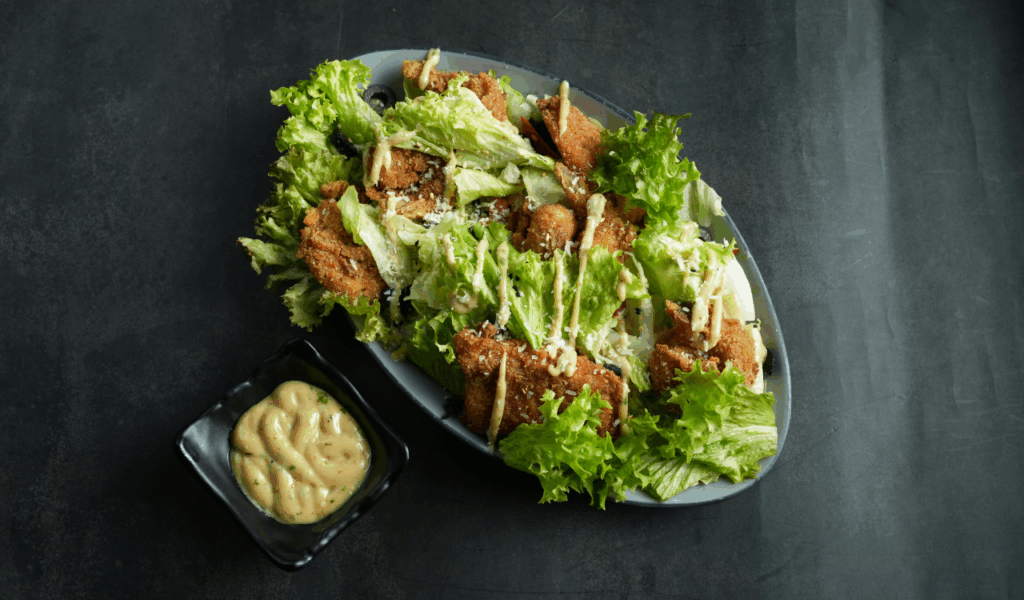 The Candied Nut and Goat Cheese Bistro Salad