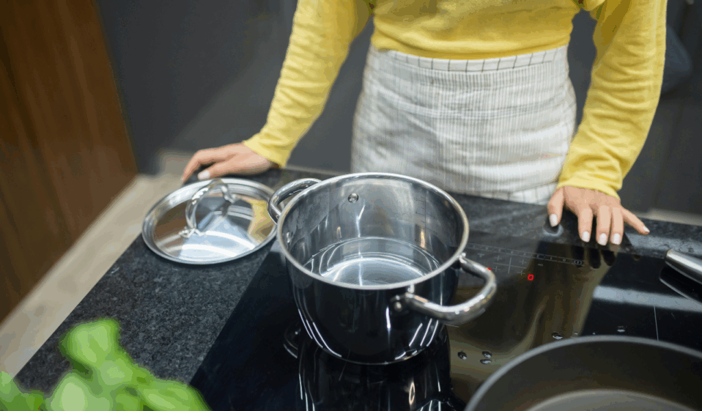 White Oak Farmhouse with Smart Induction Cooking