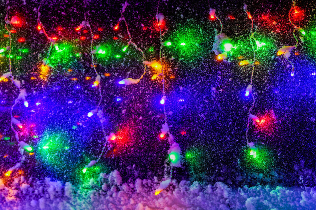 Multi-Colored Holiday Light