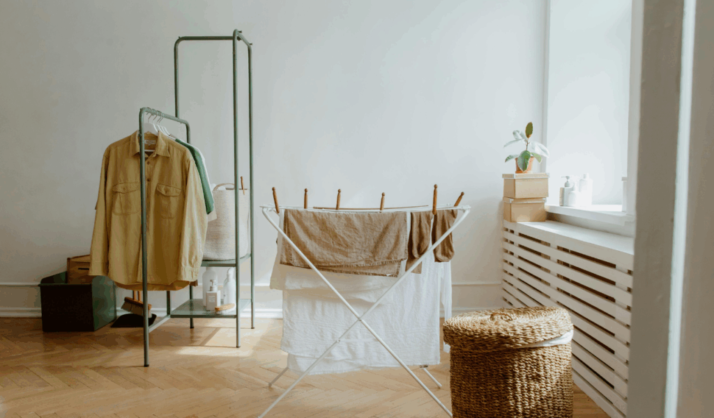 Using "Catch-All" Baskets for Quick Tidying