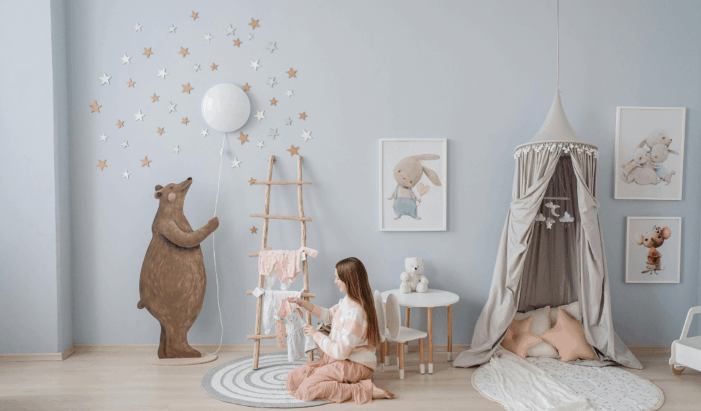 Multi-Colored Pastel Nursery Chevrons