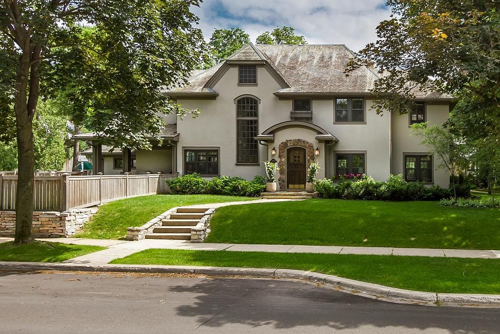 This 1923 Tudor Home in Minneapolis, Featuring Lake Harriet Views, a Gourmet Kitchen, and Expansive Outdoor Living Spaces