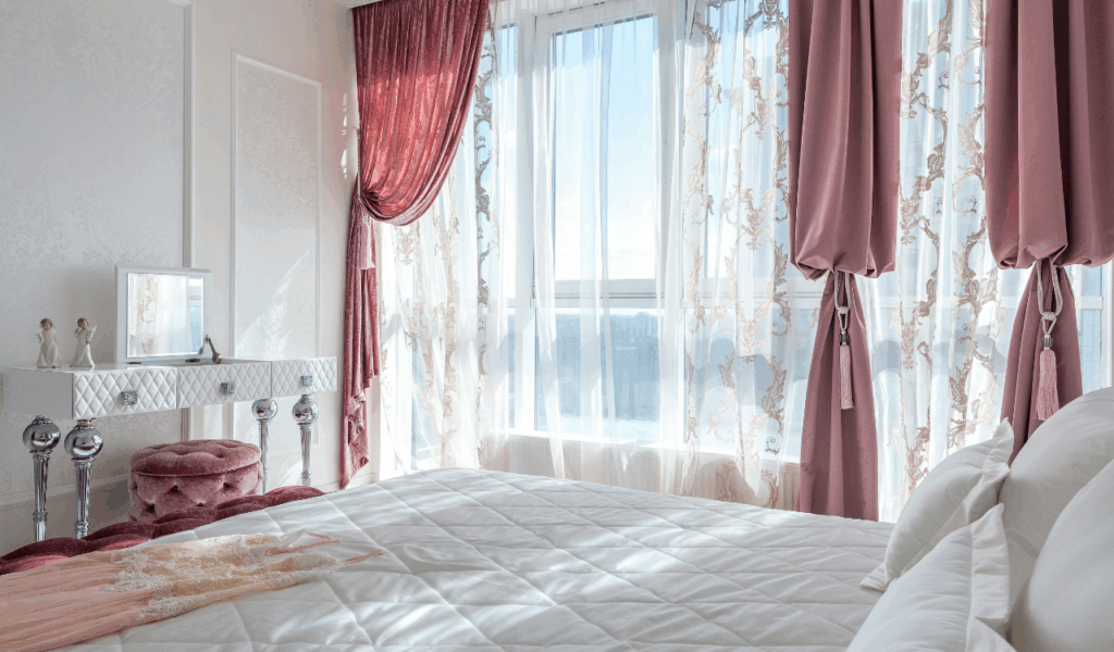 Heavyweight Velvet or Linen Drapery