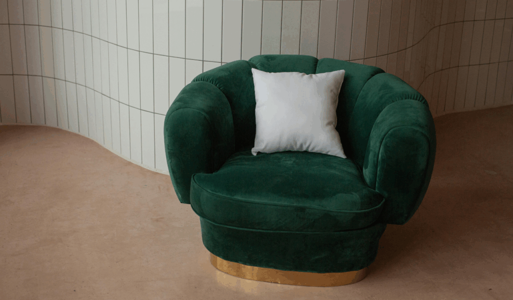 High-Pile Crushed Velvet Seats