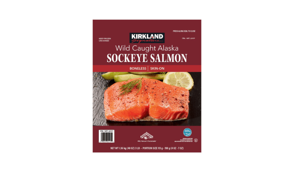 Wild-Caught Alaskan Sockeye Salmon
