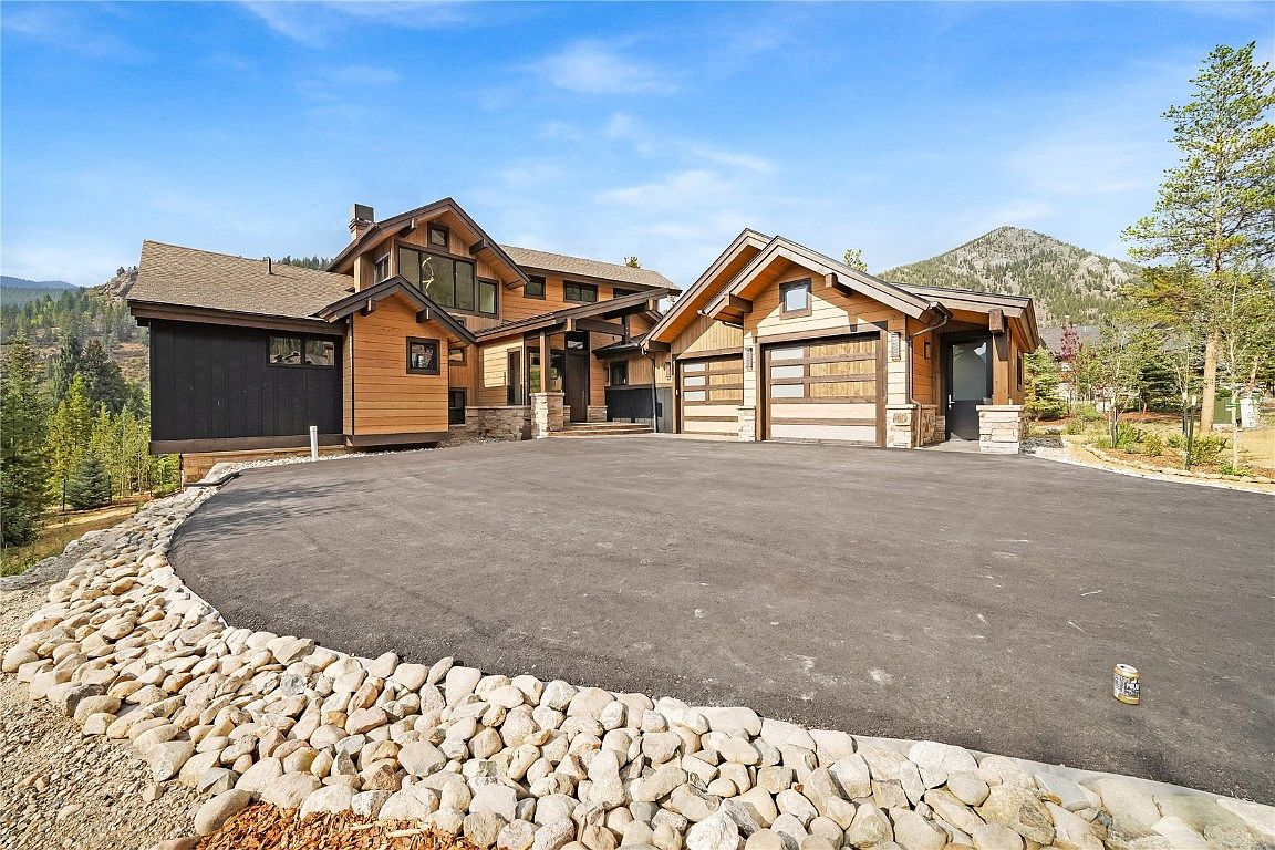 $6M Mountain Elegance in a Luxury Home in Dillon, Colorado, Featuring 5 Bedrooms, Panoramic Views, and Private Hot-Tub Deck