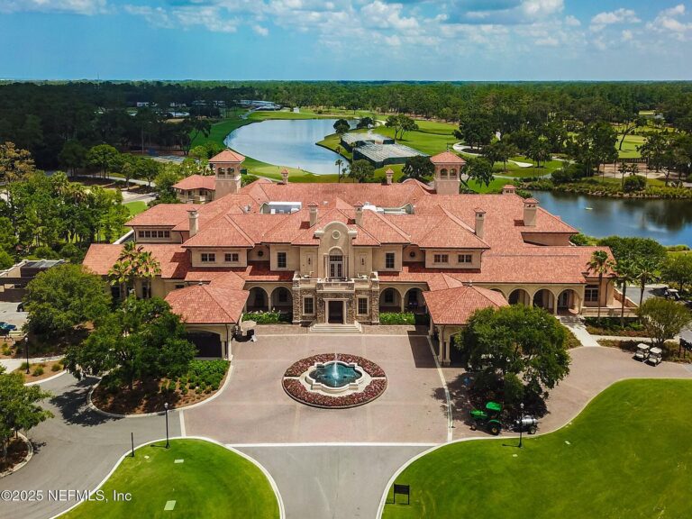 Experience Luxurious Living in This Waterfront Estate in Ponte Vedra Beach, Florida, Featuring Expansive Intracoastal Views