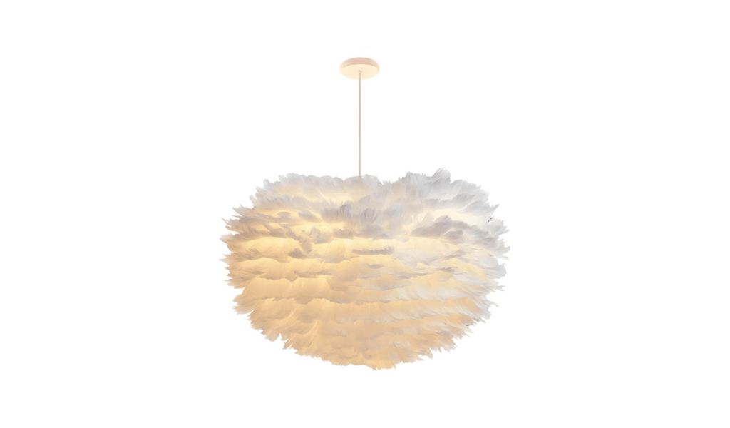 The Delicate Feather Pendant Light