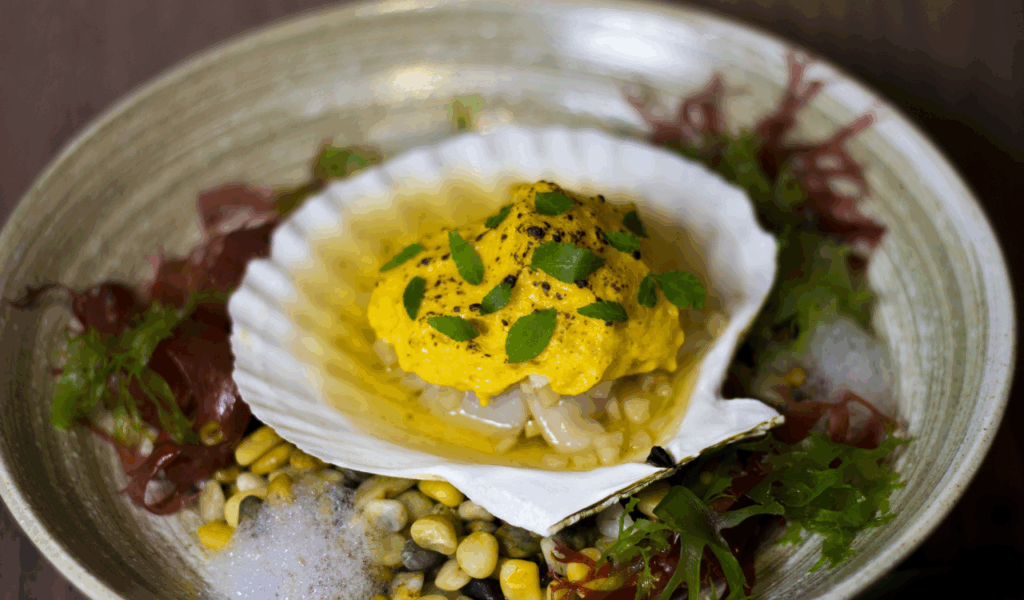Pan-Seared Scallops with Lemon Butter