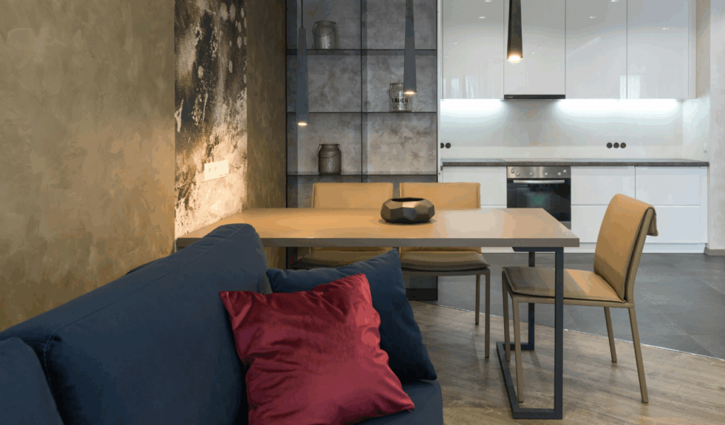 Pushing All Furniture Against the Walls