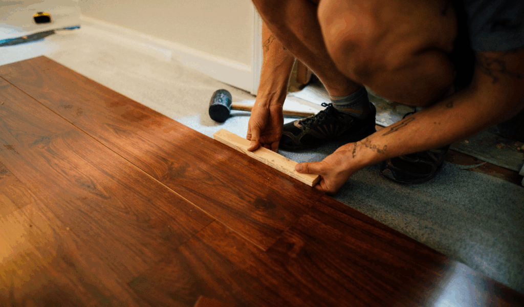 DIY "Loose-Lay" Without Tape