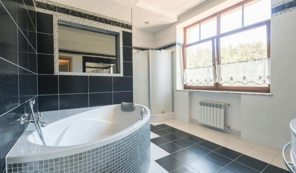 Dark-Colored Grout for Tiled Areas