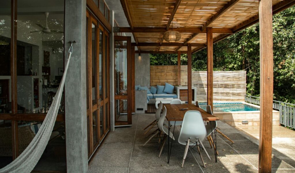 Poolside Shade Patio