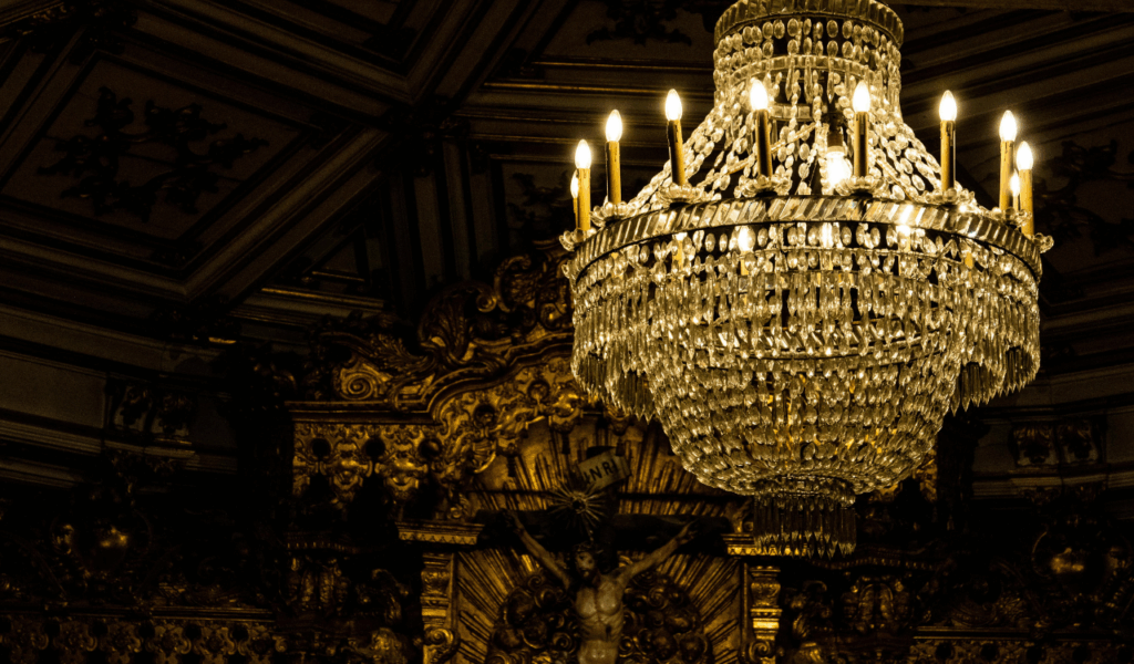 Multi Light Filigree Chandeliers