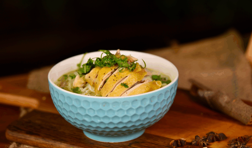 Warm Chicken Noodle Soup