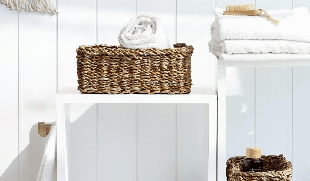Bathroom Baskets for Extra Toilet Paper