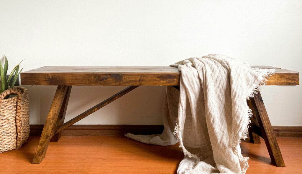 Tapered-Leg Dining Chairs with Stapled Joints