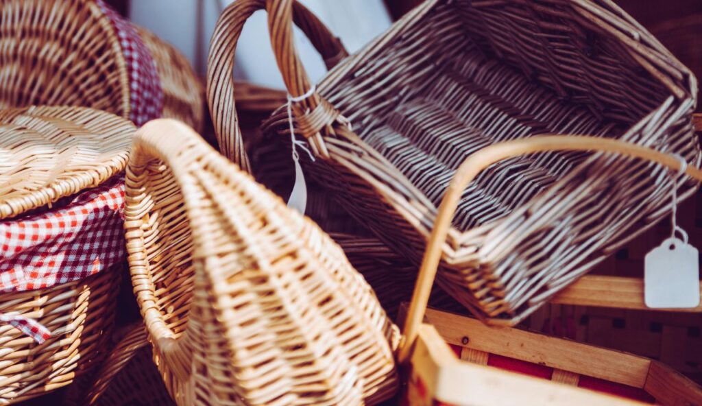 Loose-Weave Seagrass Baskets