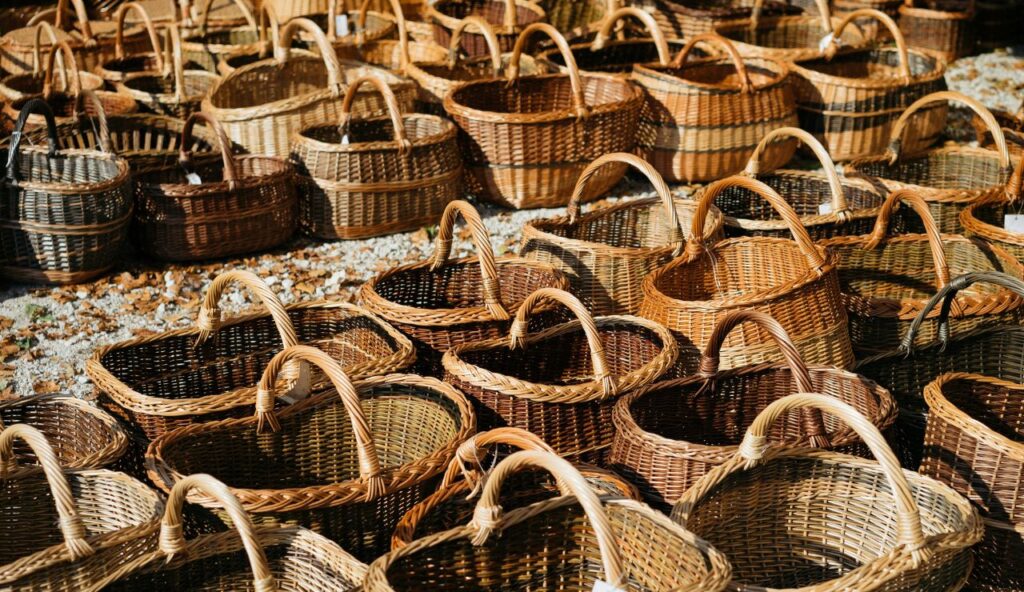 Lightweight Market-Style Woven Baskets