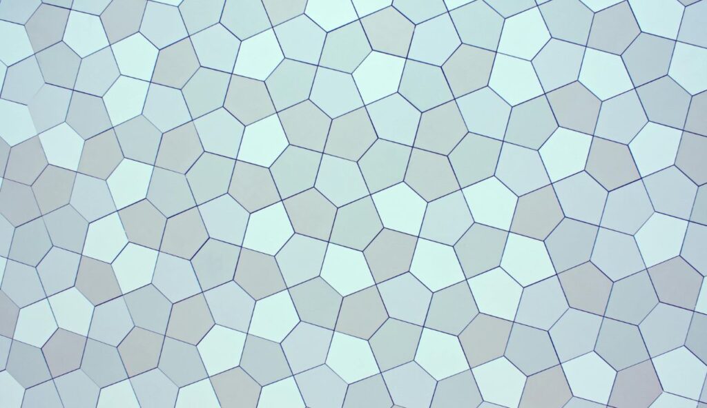 Abstract Hexagon Collages