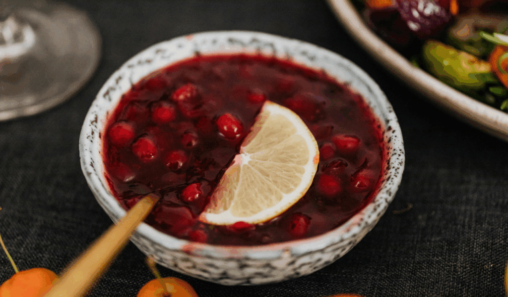 The "Holiday Cranberry" Festive Dipping Sauce