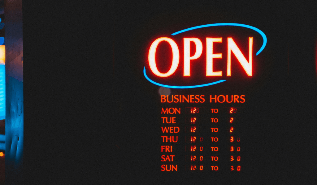 Battery-Operated Mini Signs